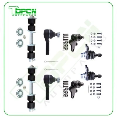 Pair(8) Lower Upper Ball Joint Tie Rod Sway Bar Fits 1989-1995 Toyota Pickup RWD Foto 1 de 4