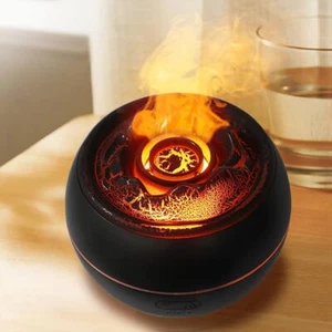 Vulkan Diffuser Luftbefeuchter Aroma Diffusor ätherische Öle Humidifier 7 Farben - Bild 1 von 17