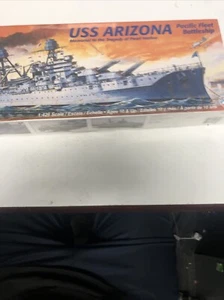 Revell USS Arizona Battleship 1:426 Scale Model Ship Kit #85-0302 New - Picture 1 of 3