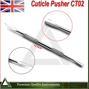 Manicure Pedicure Nails Care Cuticle Pusher Nails Art Cleaner Cuticle Pusher 02 - Picture 1 of 5