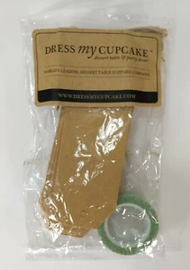 50 Paperboard Party Labels Ties Decorative Tape Dress My Cupcake Open Bag - Picture 1 of 5