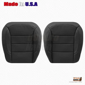 2012 2013 2014 2015 Mercedes Benz ML63 ML250 Front Bottom Vinyl Seat Cover Black - Picture 1 of 11
