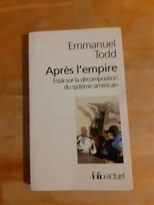 Après l'empire - Emmanuel Todd - Folio Actuel (essai) - Imagen 1 de 2