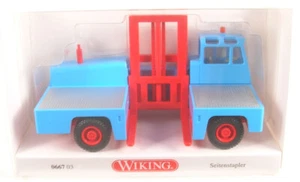 Side Loader (Light Blue/Red) 1:87 Wiking - Picture 1 of 1