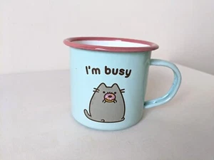 Pusheen - "I'm Busy" Enamel Mug - Picture 1 of 6