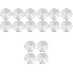 4 Pack Rabatt Runder Kuchen Aus Massivem Aluminium Glasplatte Adapter - Bild 1 von 12