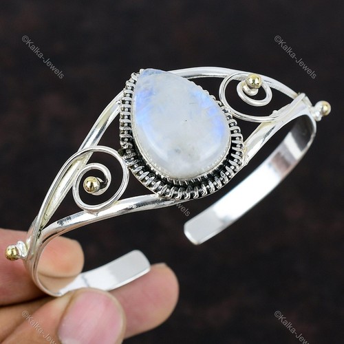 VALENTINO Bracciale Pietra Preziosa Arcobaleno Naturale Bianco Regolabile Argento Sterling 925