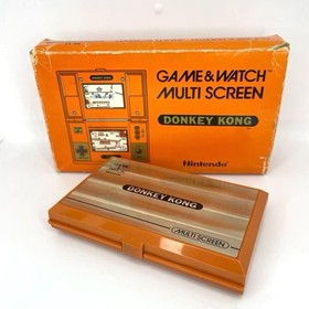Nintendo game watch with box Donkey Kong retro game working product #98dfb2