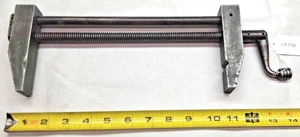 Abrazadera paralela larga vintage para maquinistas, se abre a 9-1/2", hecha por fabricante de herramientas - Imagen 1 de 5