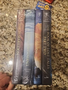 The History of Middle-earth I 4 Book Box Set by J. R. R. Tolkien Hardcover Fs - Picture 1 of 3