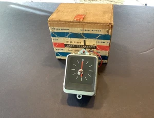 NOS 27380-21000 DATSUN NISSAN 1600 510 Bluebird AUTO CLOCK JAPAN 1968 1969 - Bild 1 von 6