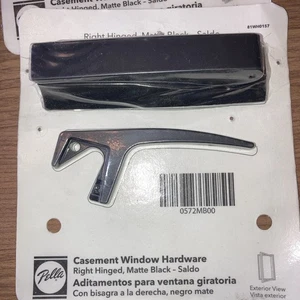 Pella Flügel Saldo Kurbel Reserve modern aluminiumverkleidet - rechts schwarz - Bild 1 von 5