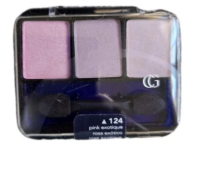 CoverGirl 眼影增强眼影粉色异国情调三重奏 124 停产 HTF — 第 1/4 张图片