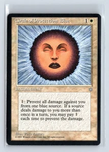 CIRCLE OF PROTECTION: BLUE – MTG Magic the Gathering Card – Ice Age – Common - Picture 1 of 6