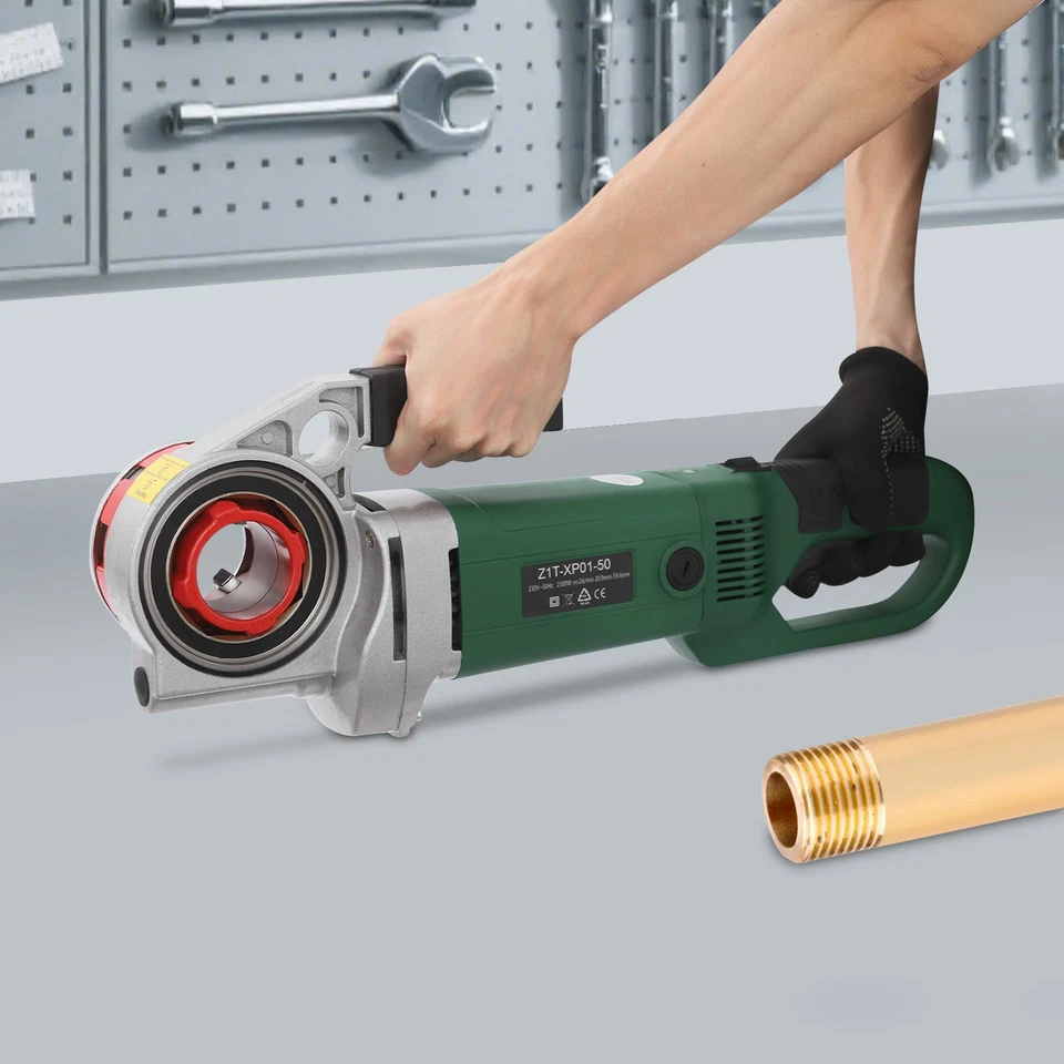 TBVECHI Elektrischer Rohrgewindeschneidsatz, Elektrische Rohrgewindeschneidmaschine