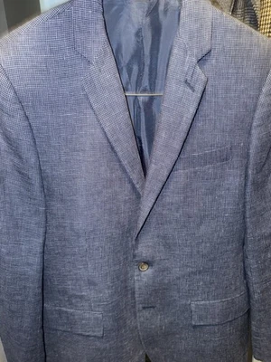 Синий J экипажа костюм куртка 38s - Изображение 1 из 4