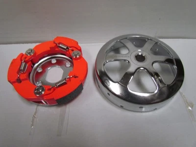 PG Dio 50 Performance Lite weight Clutch w/Chrome Clutch Bell set up 107D 94+SA - Image 1 of 4