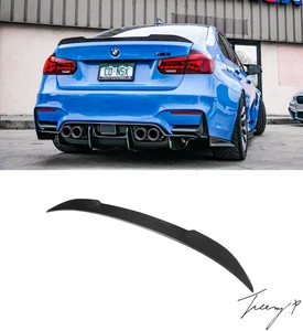 BMW M3 F80 (2014–2019) & 3 Series F30 (2012–2019) Rear Spoiler CS Style Dry Carb - Picture 1 of 3