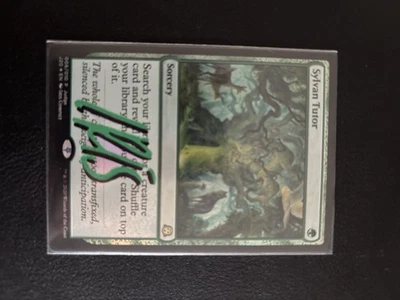 Sylvan Tutor Judge Promos Foil Shadow Signed! MTG NM/M - Image 1 of 2