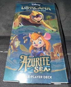 Disney Lorcana Azurit Meer Starter Deck - Smaragd Saphir - Bild 1 von 4