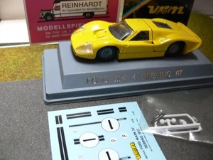 1/43 Solido Verem Ford MK 4 Sebring 67 giallo 615 - Foto 1 di 1
