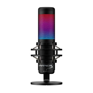 HyperX QuadCast S Microphone USB Black RGB Lighting For: PC, Mac, PS5, PS4 - Afbeelding 1 van 10