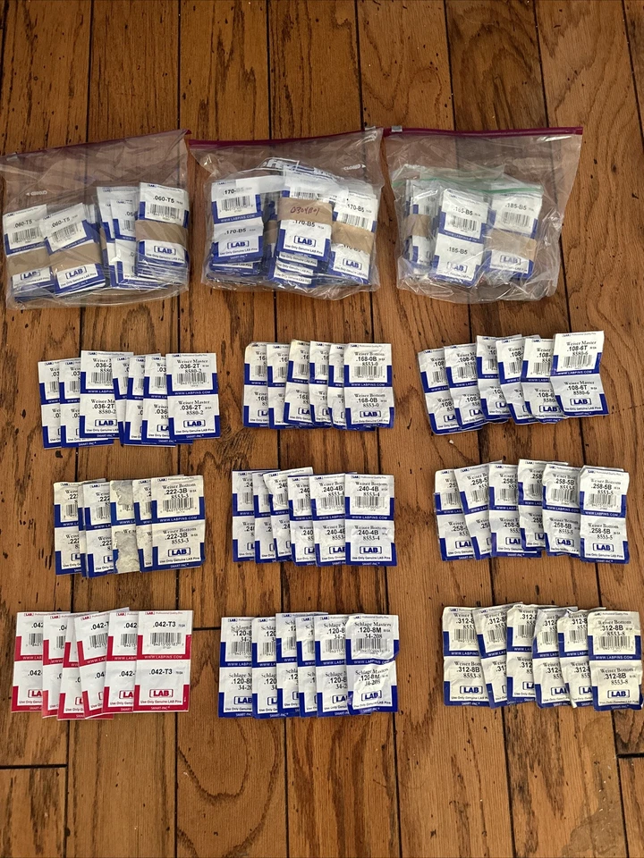 SURTIDO DE PASADORES INFERIORES MAESTROS LAB SCHLAGE WEISER Cerrajero Hardware A6 Foto 1 de 1