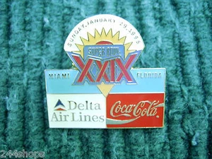 DELTA AIR LINES - COCA COLA - SUPERBOWL XXIX - 1995 - MIAMI - Bild 1 von 1