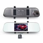 MAYOGA Dual Lens Rearview Mirror Car Camcorder Model A80 