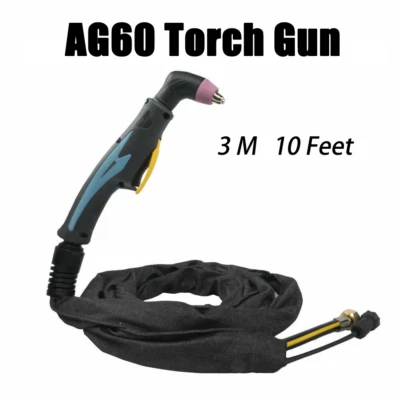 SG-55 AG-60 Plasma Cutter Torch Elbow Head 3M/10Ft Fit For CUT-60 LGK-60 - Image 1 of 4