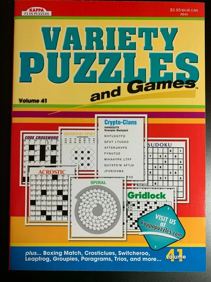 Variety Puzzles Collection by Kappa