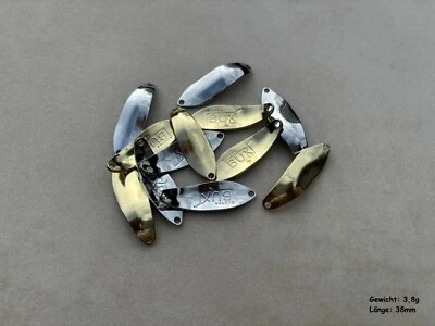 TROUT AREA BAIT'S Antem Bux 2,5g & 3,8g Trout Spoon Rohling ideal zum Lackieren Forelle Area