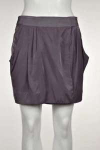 NEU Poleci Rock Größe 2 lila einfarbig Bleistift Mini Viskose Freizeit - Bild 1 von 6