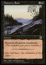 Nature's ruin portal french nm-french ruin of nature-magic-mtg