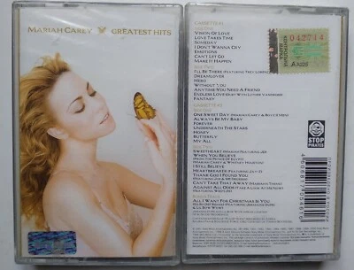 Mariah Carey ‎– Greatest Hits  Sealed 2 Cassette Tape  Ukraine - Image 1 of 3
