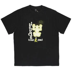 Brain Dead Men's T- Shirt Nanga Geoglyphs Graphic Print Short Sleeve 100% Cotton - Picture 1 of 4