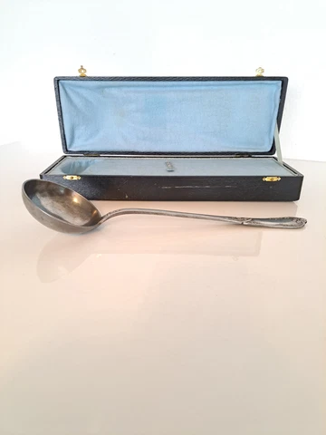 Antique France Silver Soup Ladle original box VIDEO Cover
