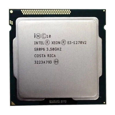 Intel Xeon E3-1220 v2 E3-1225 V2 E3-1270 V2 E3-1240 V2 E3-1245 V2 LGA1155 CPU - Image 1 of 4