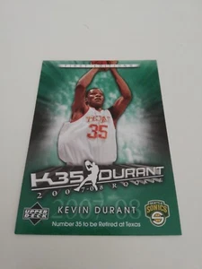 2007/08 Panini Upper Deck First Edition K35 Rookie Card Kevin Durant - Bild 1 von 2