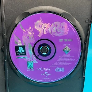 Spyro The Dragon Not For Sale Demo Disc PS1 PlayStation 1 Disk Only - Picture 1 of 1