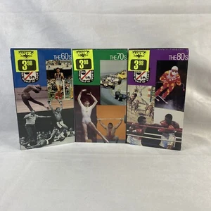 CBS FOX The best of ABC’s Wide World Of Sports The 60’s 70’s 80’s VHS Lot Rare - Picture 1 of 10