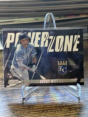 2022 Topps Stadium Club - Power Zone #PZ-19 Bobby Witt Jr. (RC) - Image 1 of 2