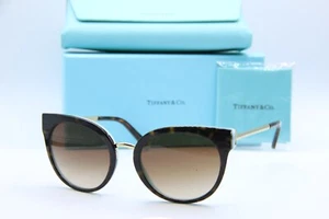 NEW TIFFANY & CO. TF 4168 8134/3B HAVANA GOLD AUTHENTIC FRAMES EYEGLASSES 54-20 - Picture 1 of 4