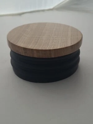 Tapa de tolva de dosis única EUREKA Oro/Mignon en madera y fuelle Foto 1 de 4