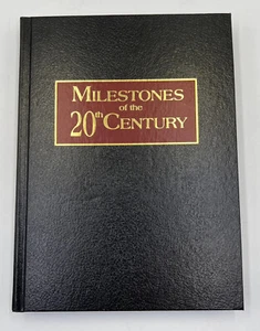 Colliers Milestones Of The 20th Century Hardcover Collectible History - Foto 1 di 7