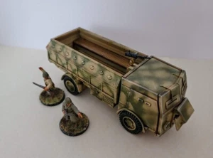 28mm/ 1:56th scale Bolt Action FDM WW2 Italian Fiat 665NM Auto Protetto APC - Picture 1 of 3