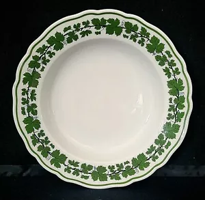 MEISSEN GREEN VINE RIM SOUP BOWL 8 1/2" - Picture 1 of 5