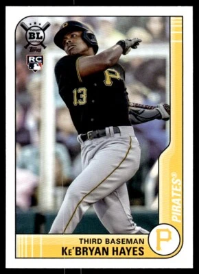 2021 TOPPS BIG LEAGUE ROOKIE KE BRYAN HAYES R17 - Image 1 of 2
