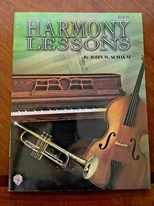 John W. Schaum - Harmony Lessons - Book 1 - Picture 1 of 4