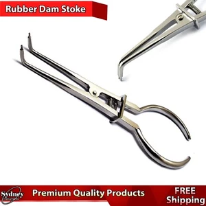 Rubber Dam Stoke Clamp Forceps Dentistry Endodontics Restorative Instruments - Picture 1 of 4